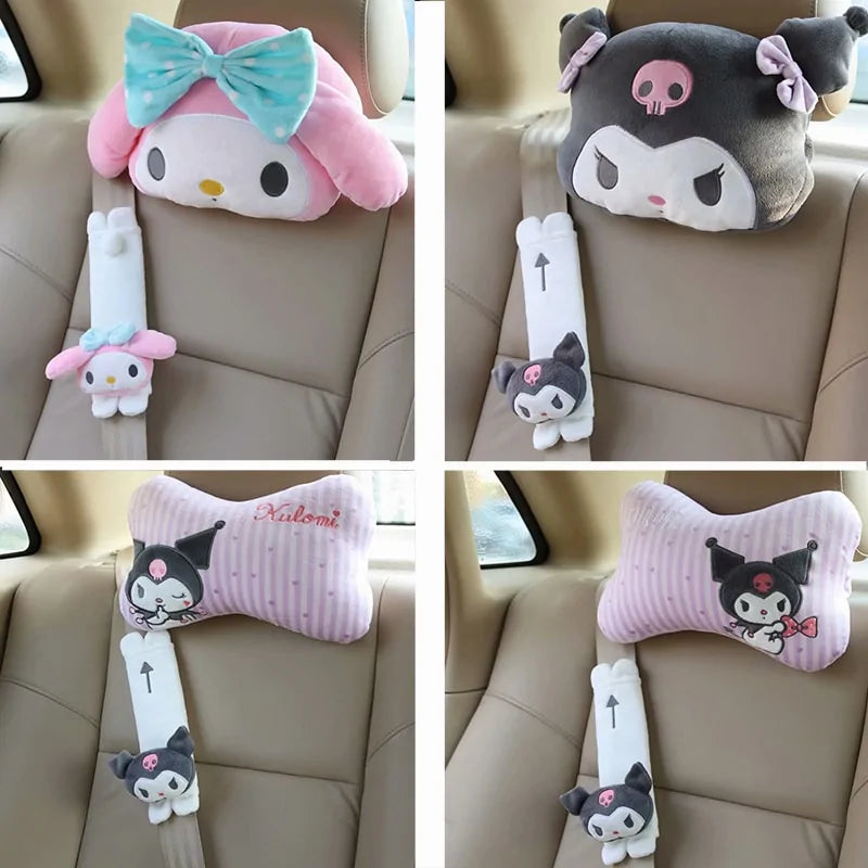 Cute Melody Inspired Car Pillow