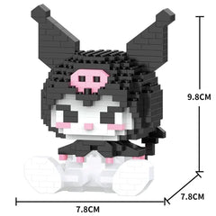 Hello Kitty Building Block Sanrio Anime Figure